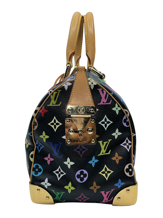 Louis Vuitton Monogram Multicolor Black Speedy 30 M92642