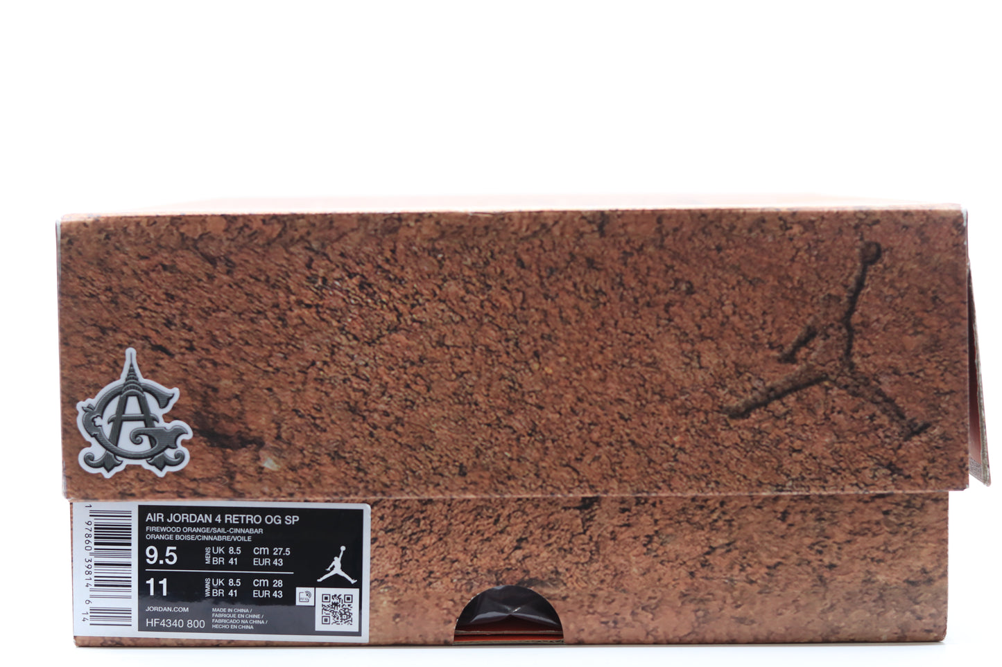 Air Jordan 4 x Nigel Sylvester “Brick By Brick” Size 9.5