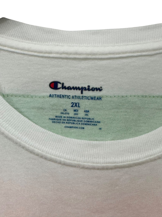 Off White Gymnastics Art Institute Champion T-Shirt Size XXL