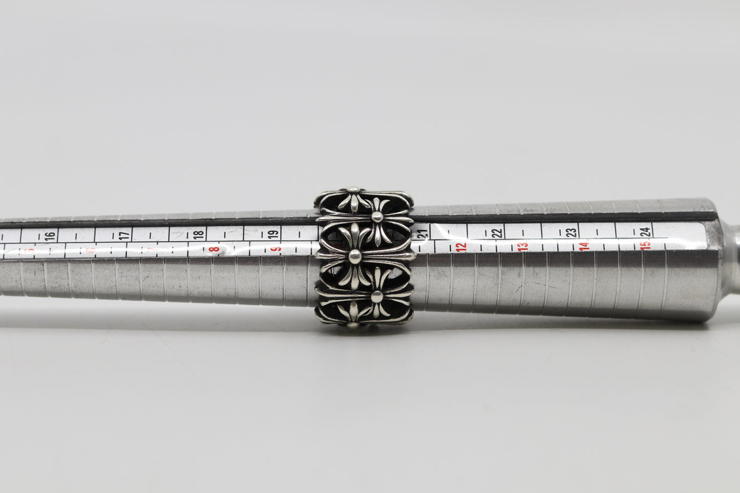 Chrome Hearts Cemetary Ring Round Size 10.5