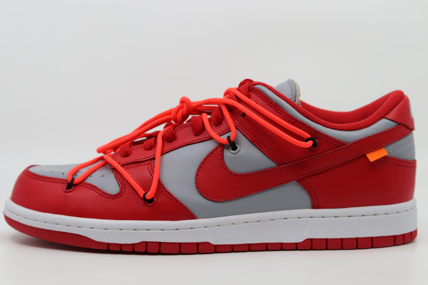 Nike Dunk Low x Off-White University Red Size 11 New