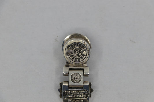 Chrome Hearts H Link Bracelet 9 Links w/ Lobster Clasp Sterling Silver|AVNTGRDNY NYC
