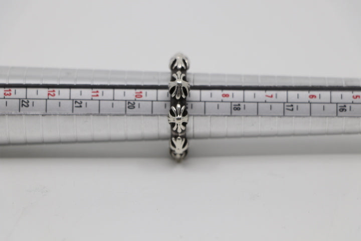 Chrome Hearts Cross Ring .925 Sterling Silver Size 9 US