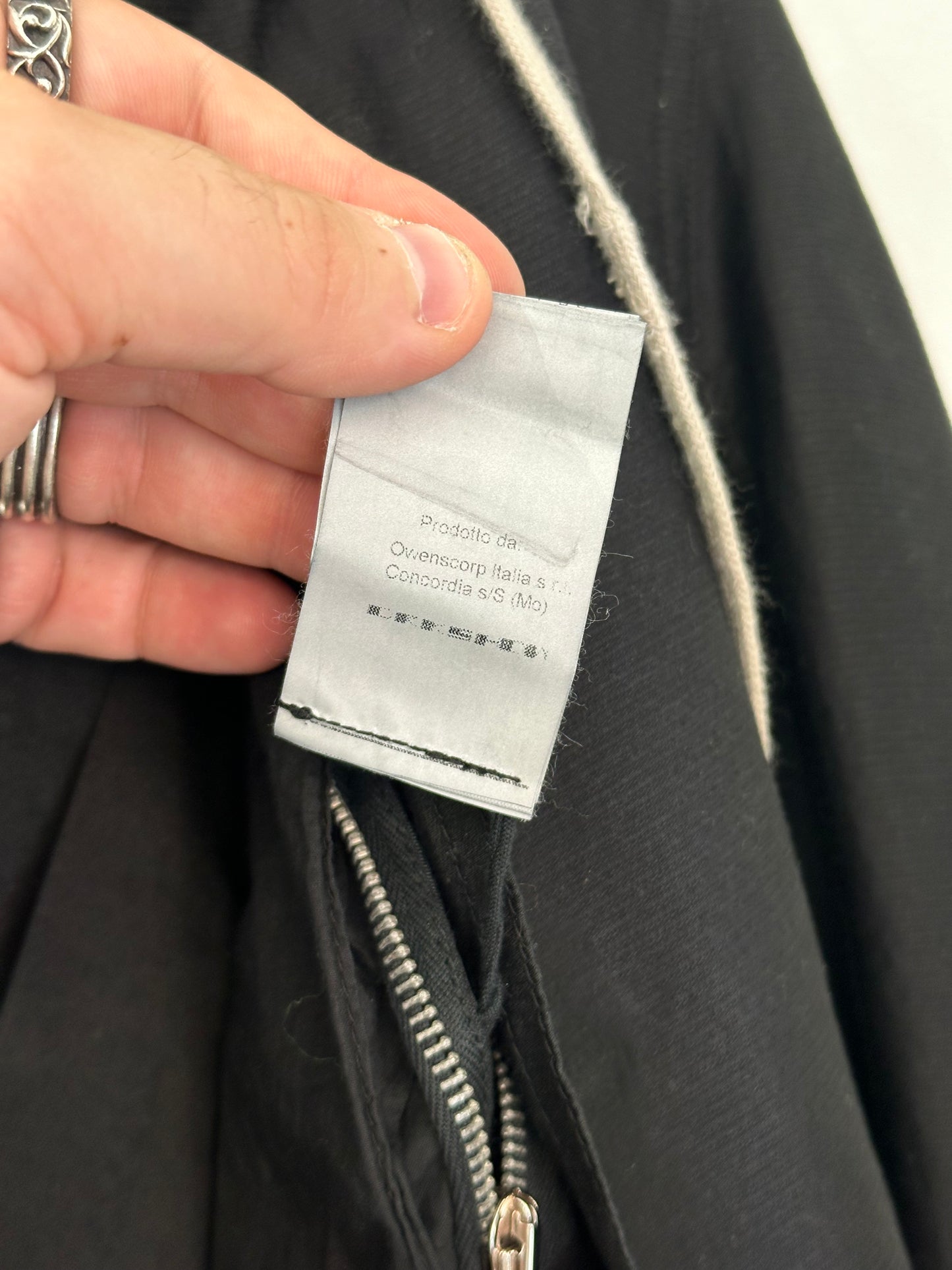 Rick Owens Fishtail Parka S/S 2016 Size L