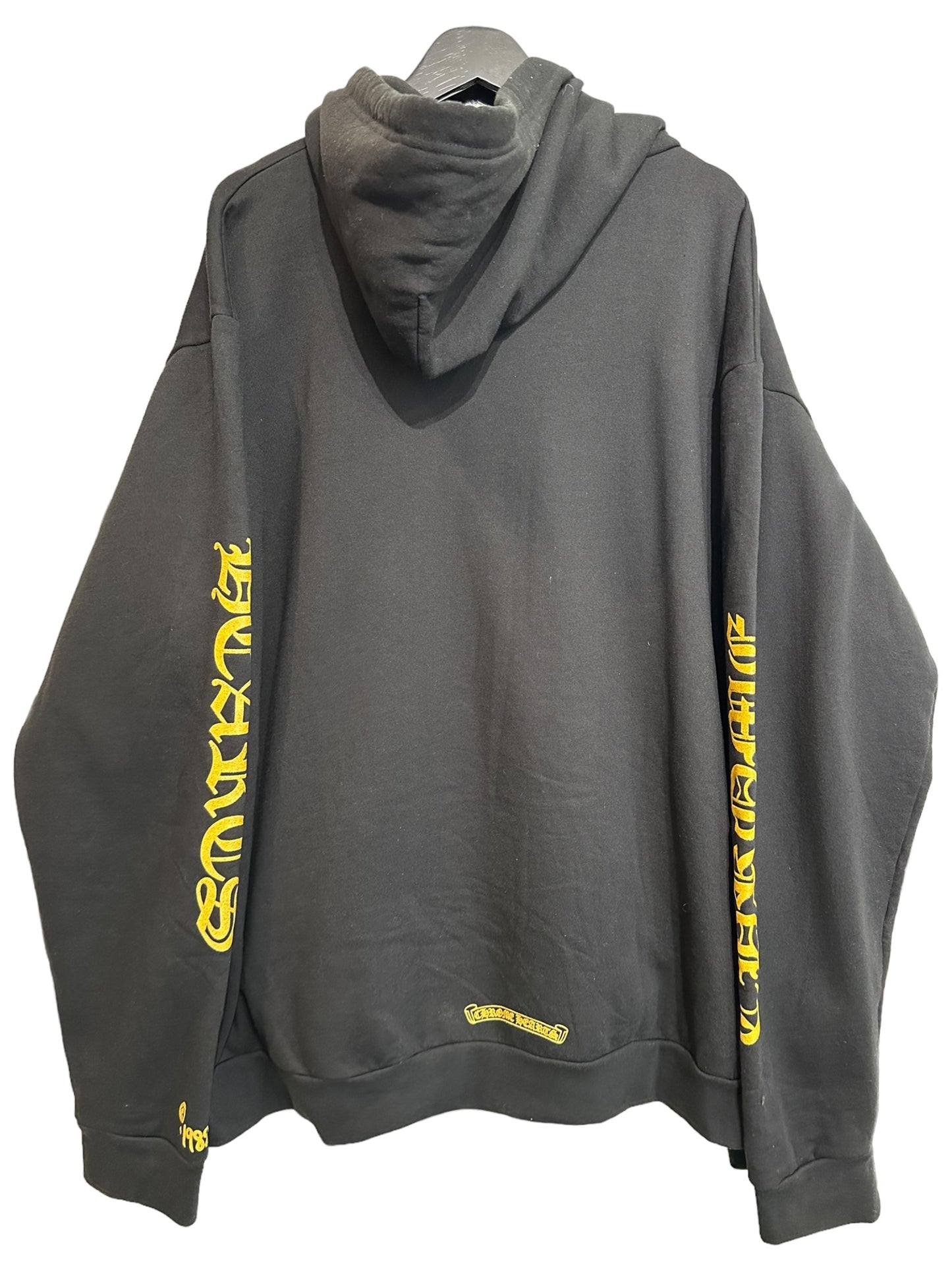 Chrome Hearts 1988 Hoodie Black/Gold Size XXL