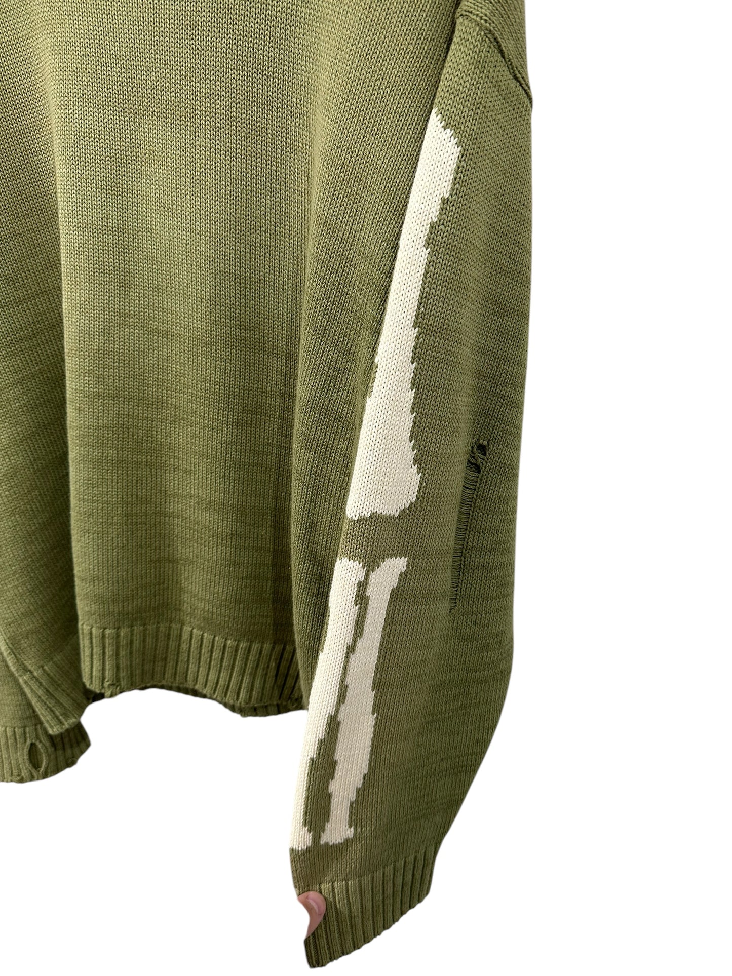 Kapital Skeleton Knit Sweater Size L