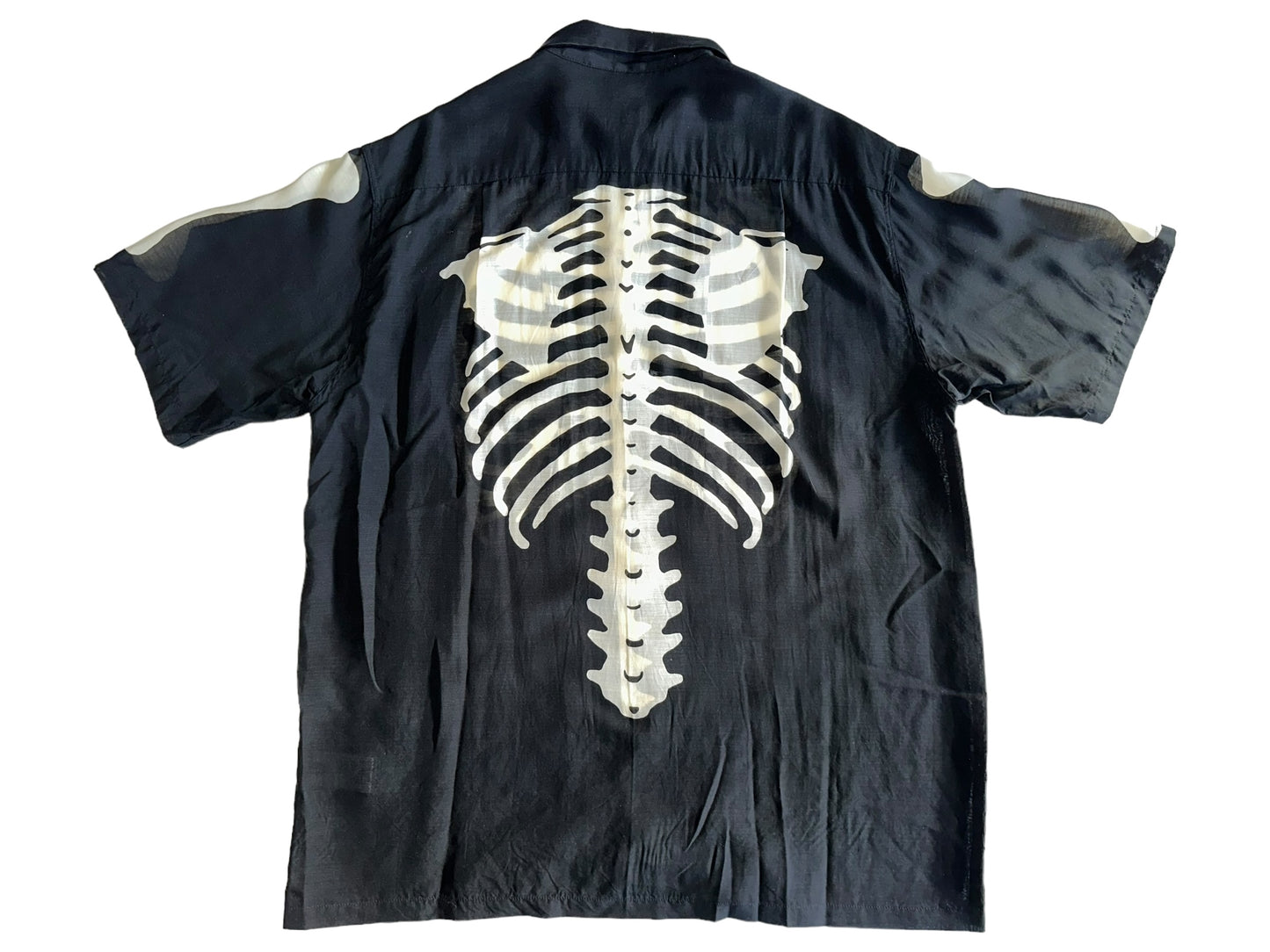 Kapital Silk Rayon Bone Aloha Shirt Size 4