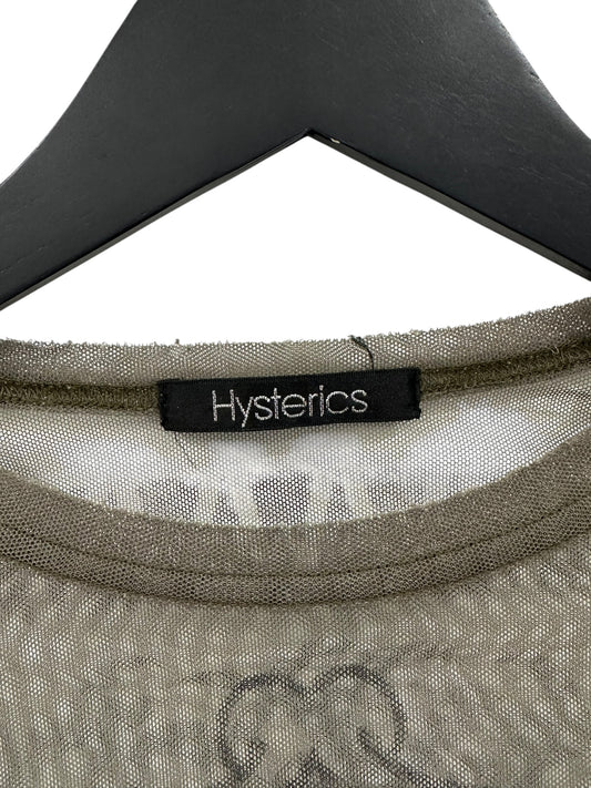 Hysteric Glamour Tattoo Mesh Longsleeve Shirt Size Small