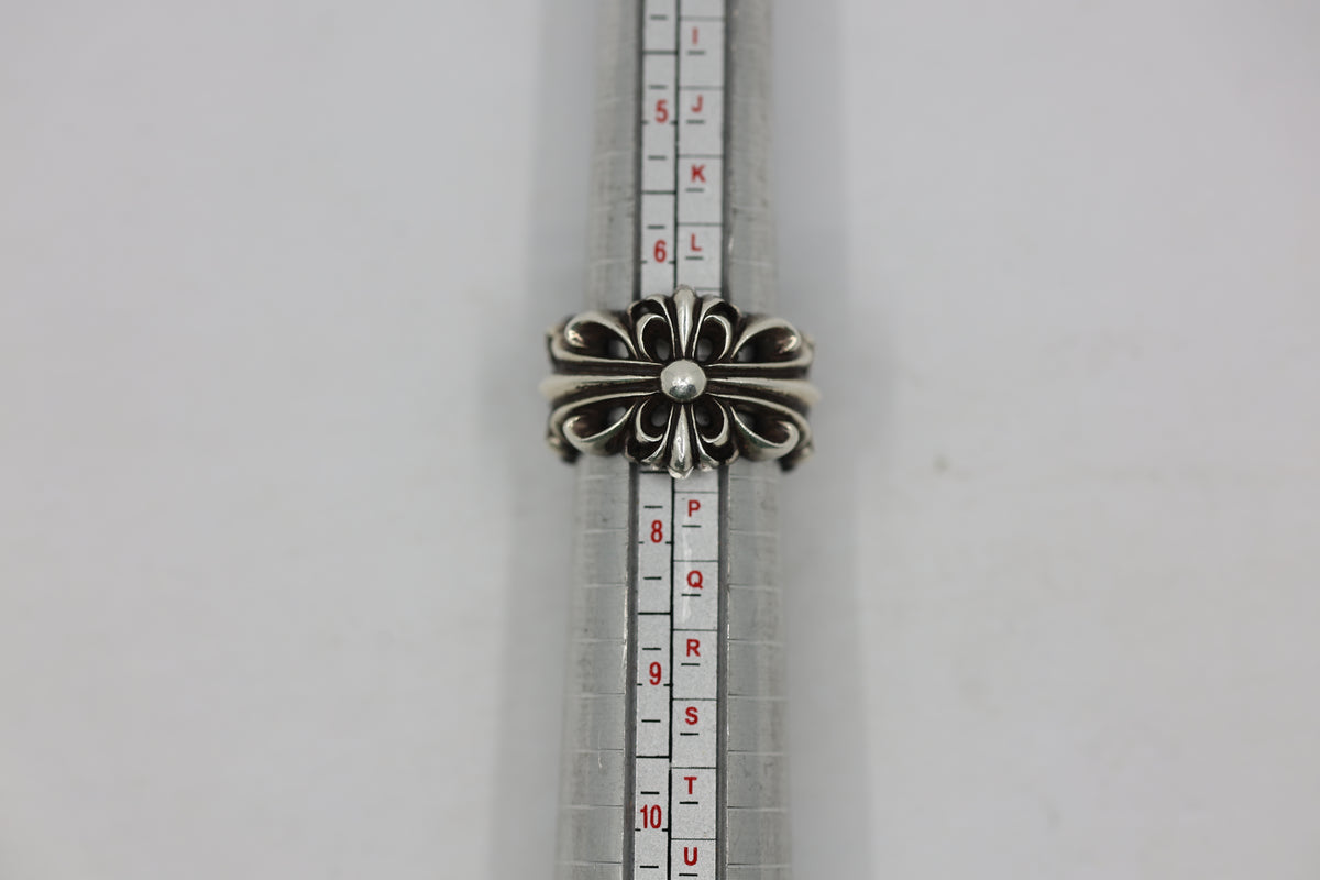 Chrome Hearts Double Floral Ring Size 7 | AVNTGRDNY NYC