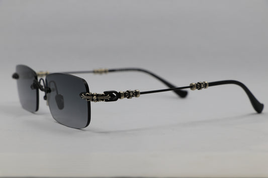 Chrome Hearts Pills III Sunglasses Black/Silver 55-20-144 | AVNTGRDNY NYC