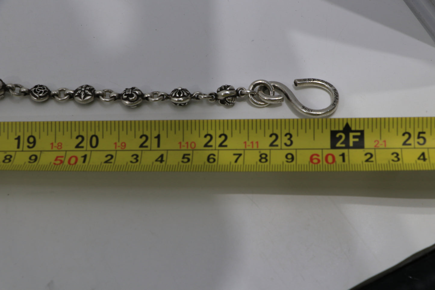 Chrome Hearts Multi Motif Crossball Wallet Chain 24”