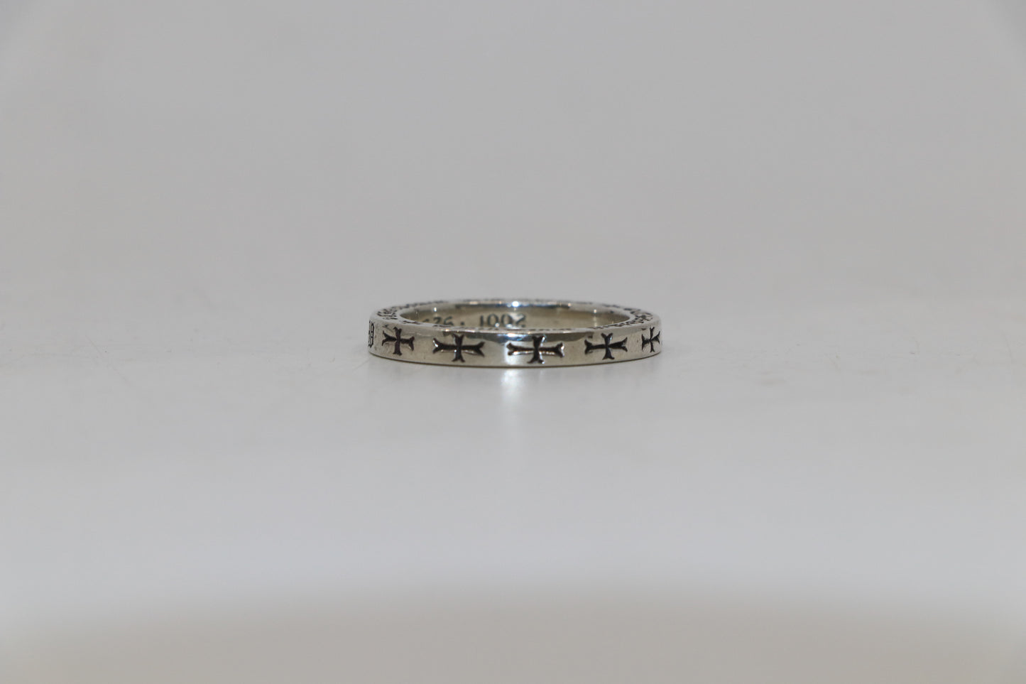 Chrome Hearts NYC Fuck You 3MM Spacer Ring Size 11