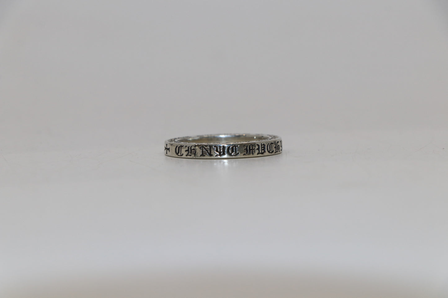 Chrome Hearts NYC Fuck You 3MM Spacer Ring Size 11