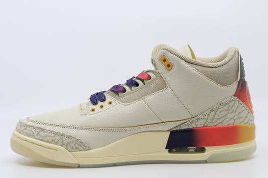 Air Jordan 3 JBalvin Sunset Friends and Family Size 11