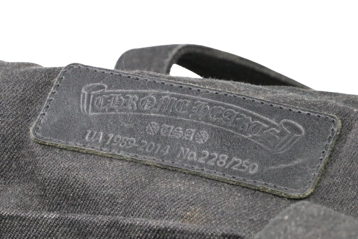 Chrome Hearts Cemetary Cross Canvas/Leather Bag