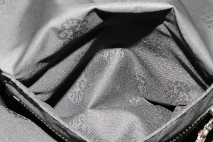 Chrome Hearts Cemetary Cross Canvas/Leather Bag