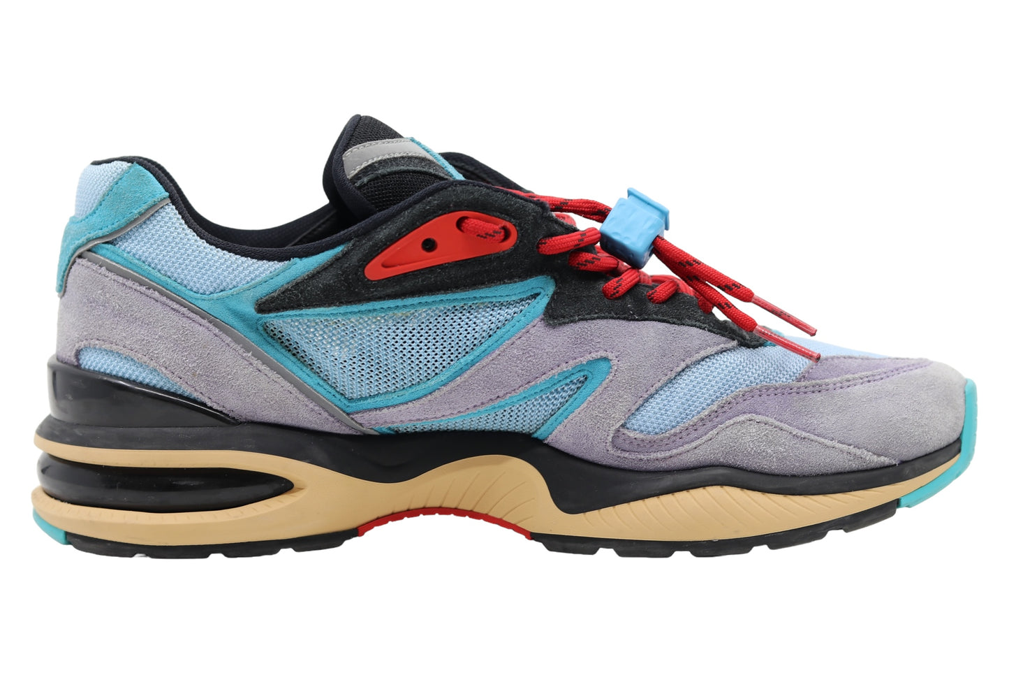 Louis Vuitton x Virgil Abloh Trail Trainer Blue/Grey/Black/Red/Khaki Size 7.5LV (M9)