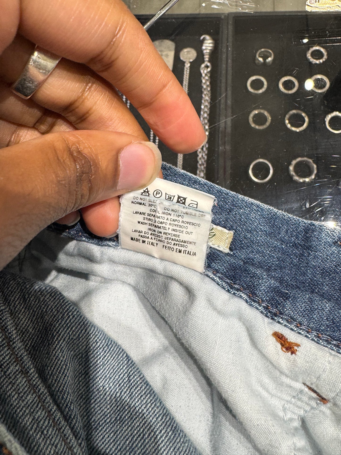 Jean Paul Gaultier JPG Jeans Uomo sz 33