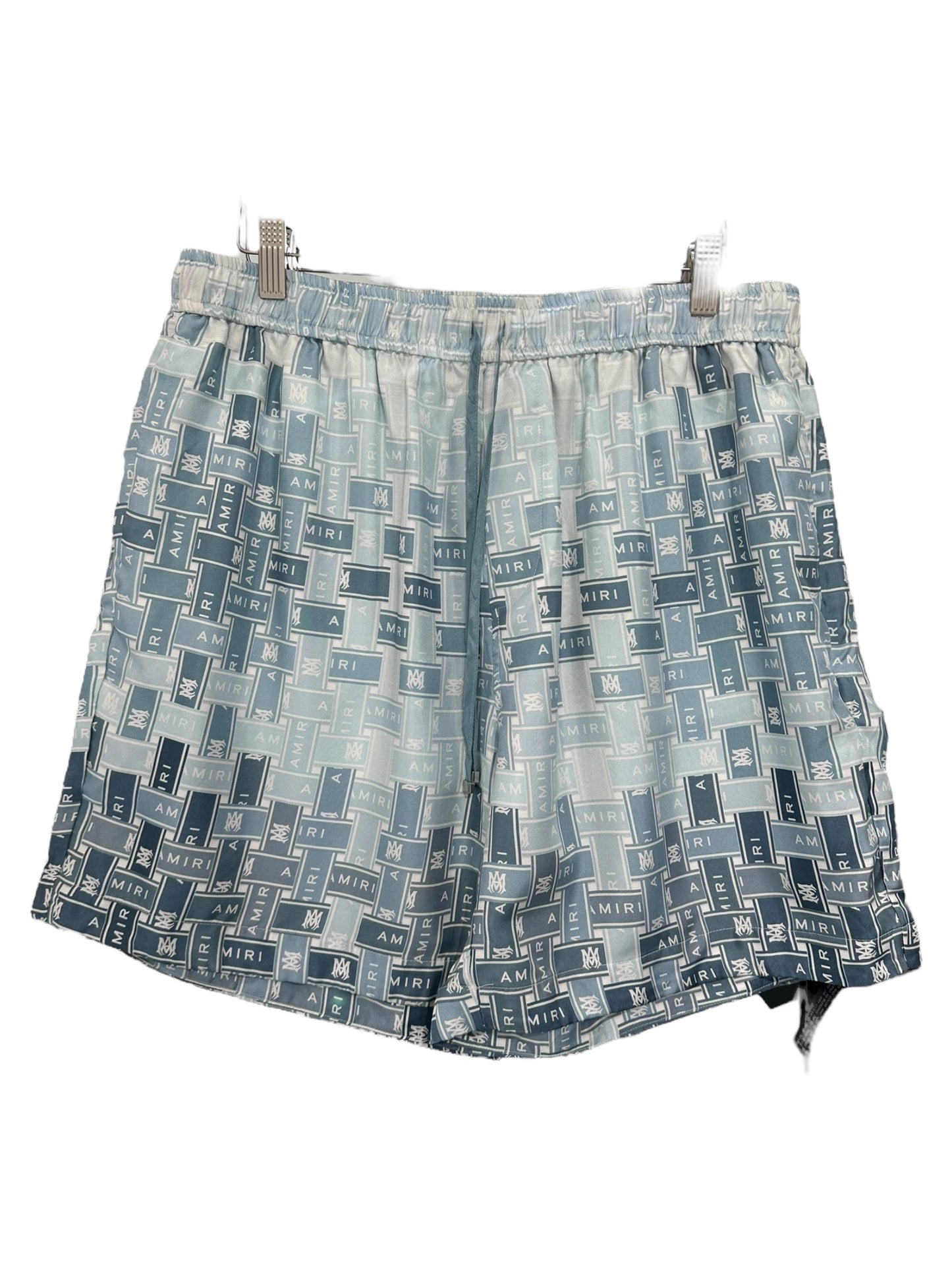 Amiri Gradient Tape Silk Pajama Shorts Size XL