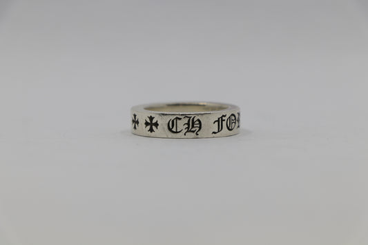 Chrome Hearts Forever 6MM Spacer Ring Size 9.5 Sterling Silver Pre-Owned | AVNTGRDNY NYC