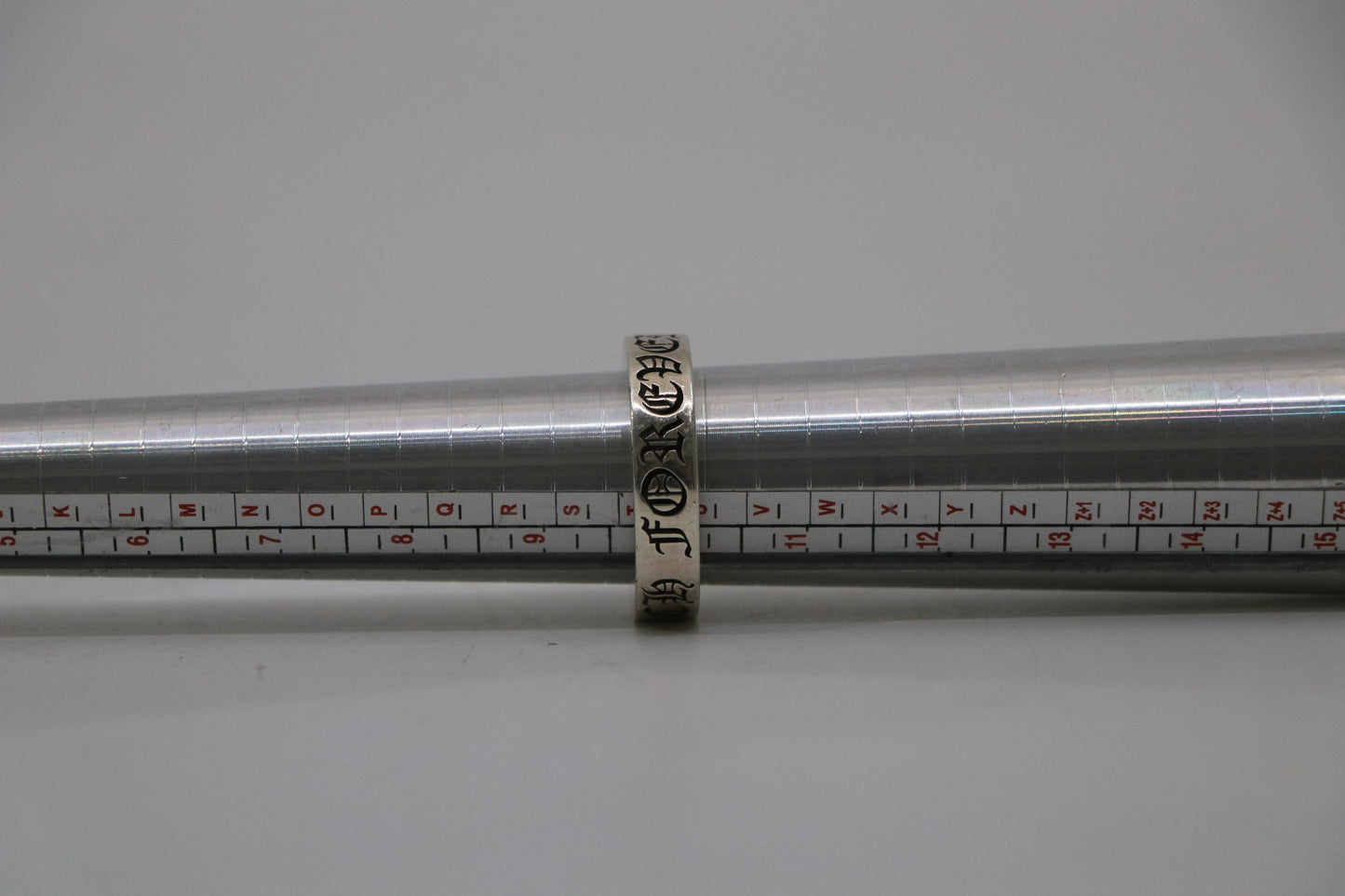 Chrome Hearts 6MM Spacer Ring “Forever” Size 10 | AVNTGRDNY NYC