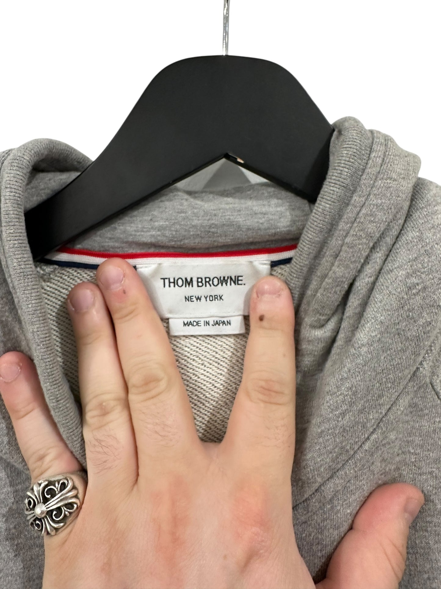 Thom Browne 4 Bar Zip Up Size 6