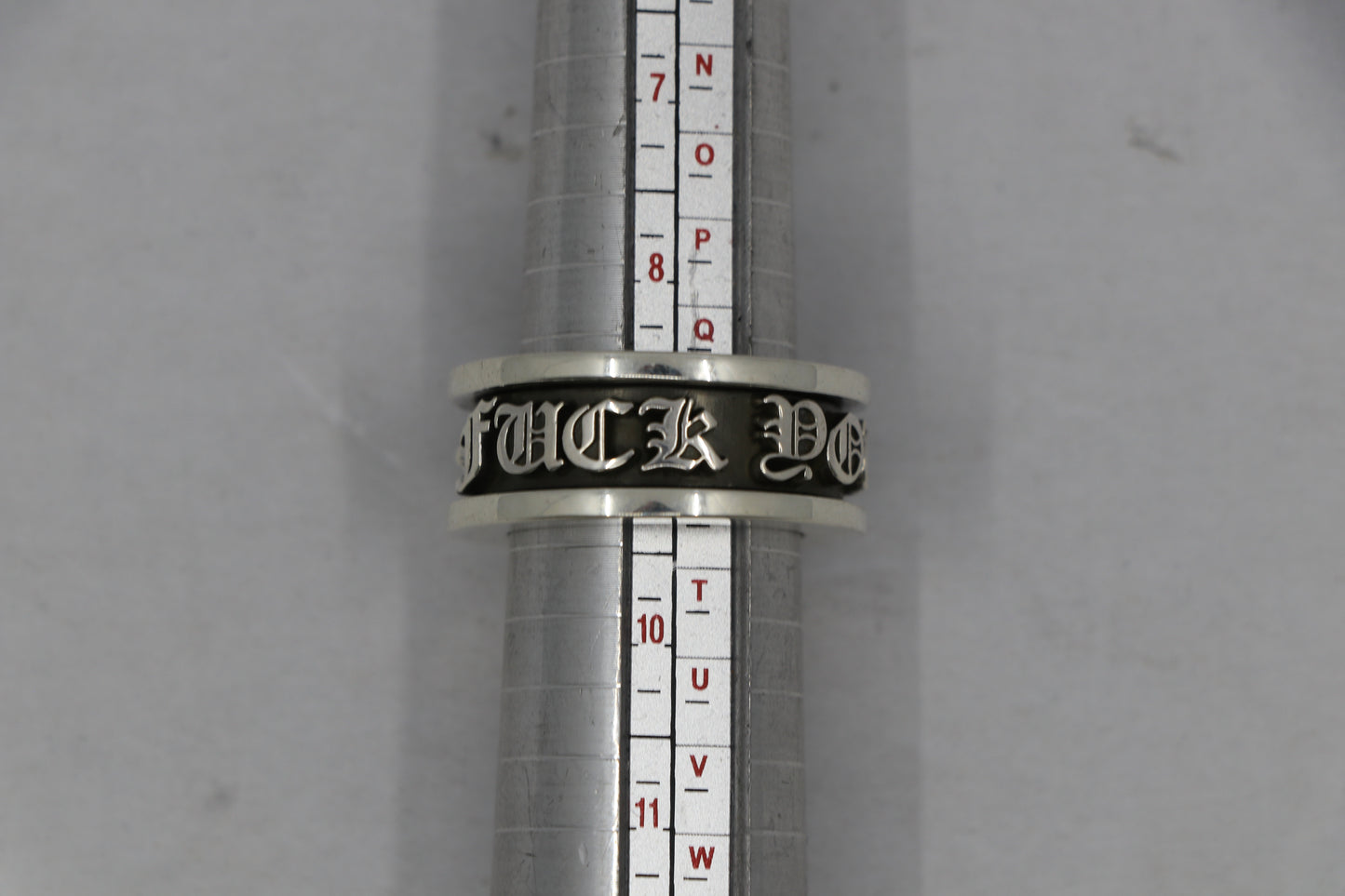 Chrome Hearts Fuck You Spinner Ring Size 9| AVNTGRDNY NYC