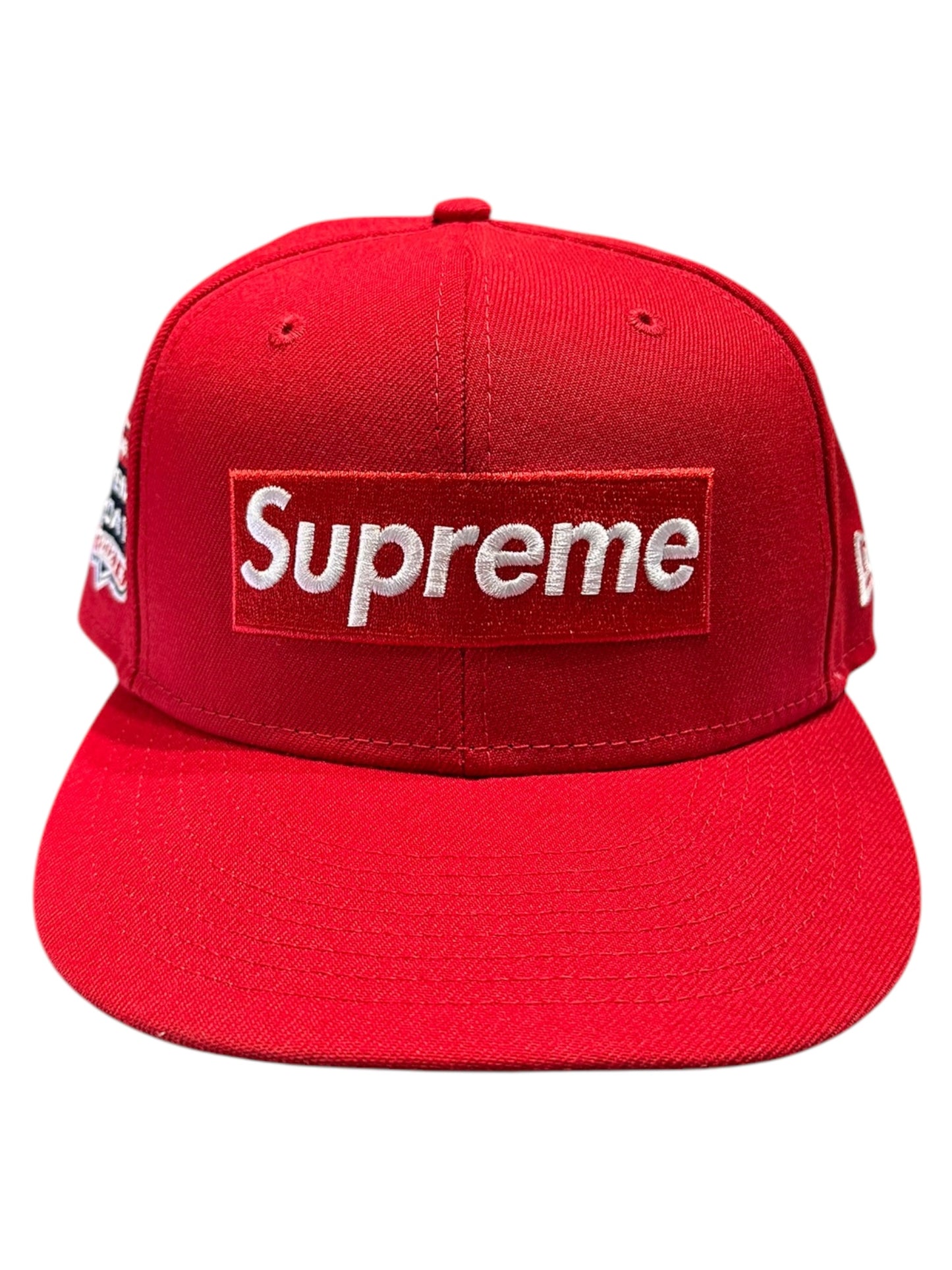 Supreme No Comp Box Logo Hat Red 7.5