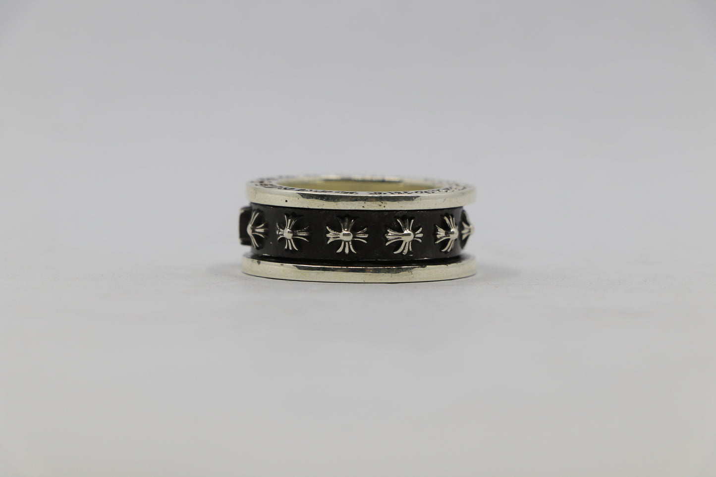 Chrome Hearts FU Spinner Ring Size 11 Sterling Silver| AVNTGRDNY NYC