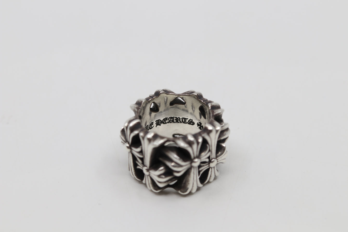 Chrome Hearts Square Cemetary Ring Size 12