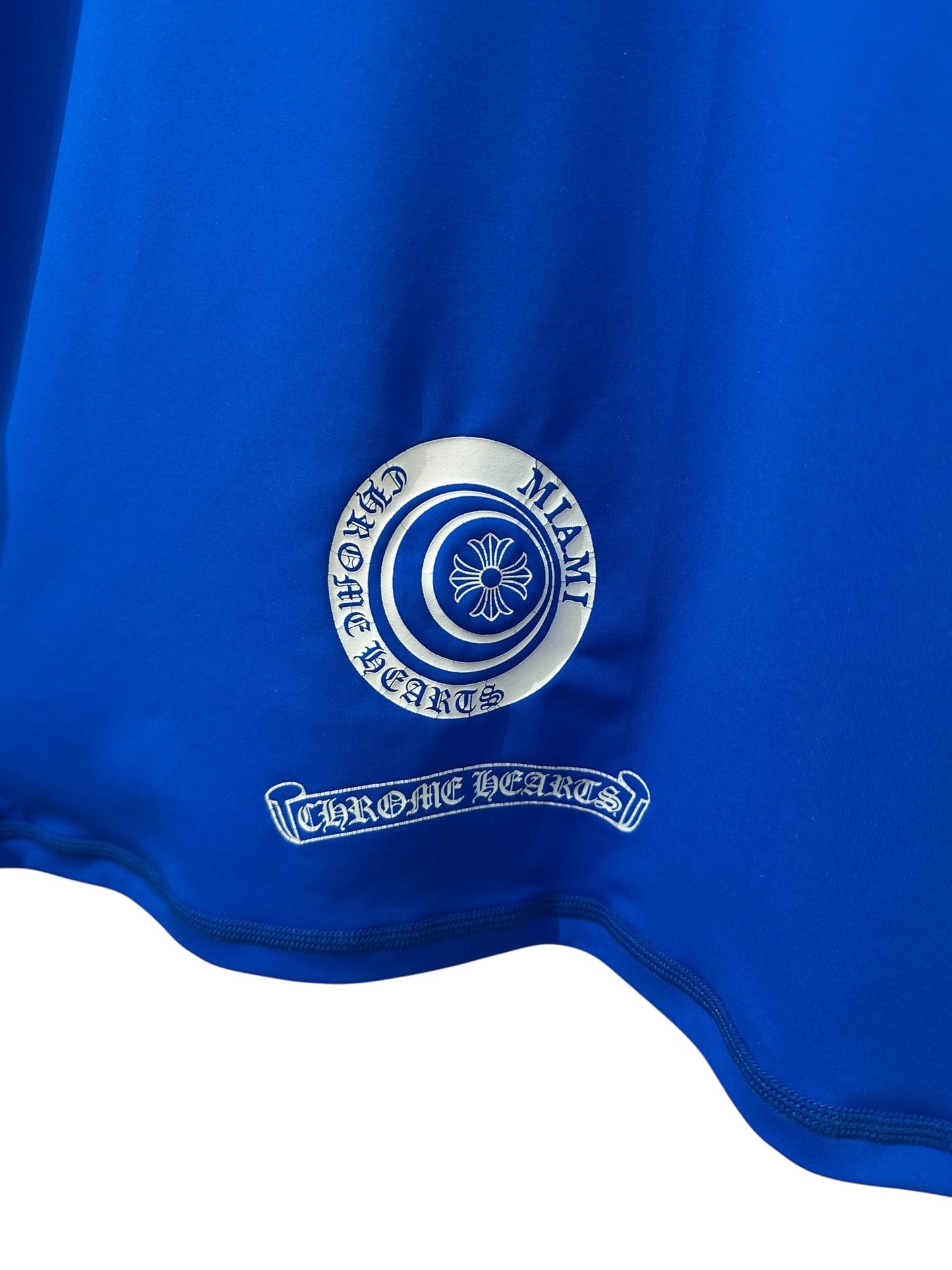 Chrome Hearts Rashguard Miami Exclusive Blue Size XXL