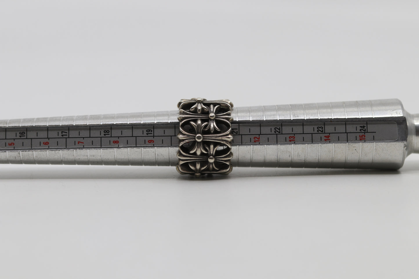 Chrome Hearts Cemetary Ring Round Size 10.5