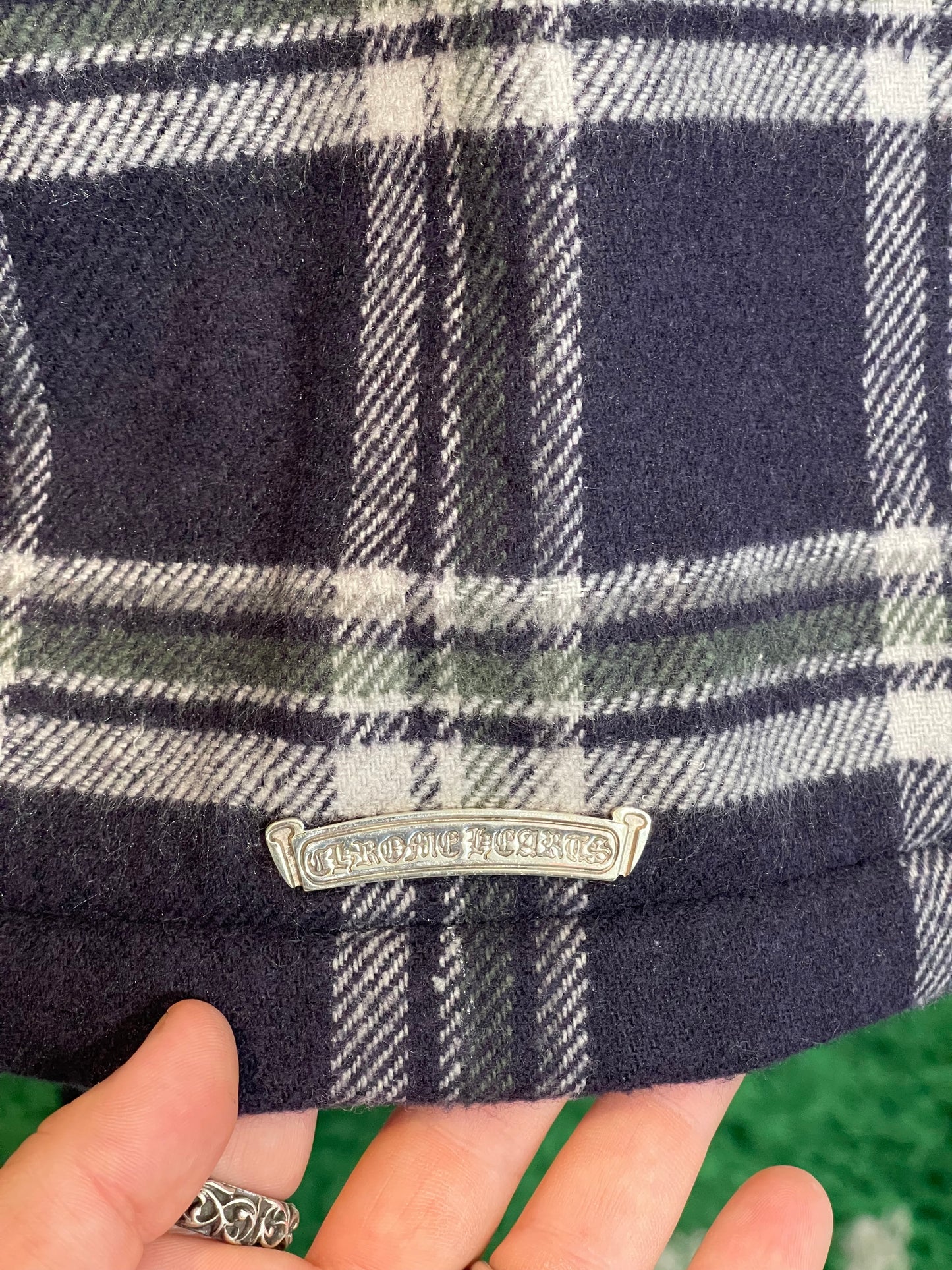 Chrome Hearts Plaid Flannel Jacket Size L