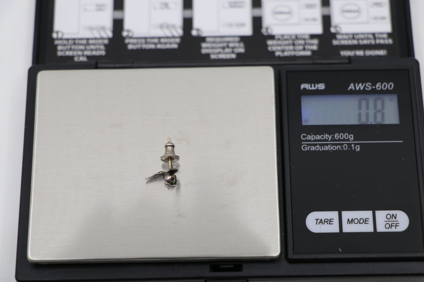 Chrome Hearts Joe Foti Mahalia Studded Earring