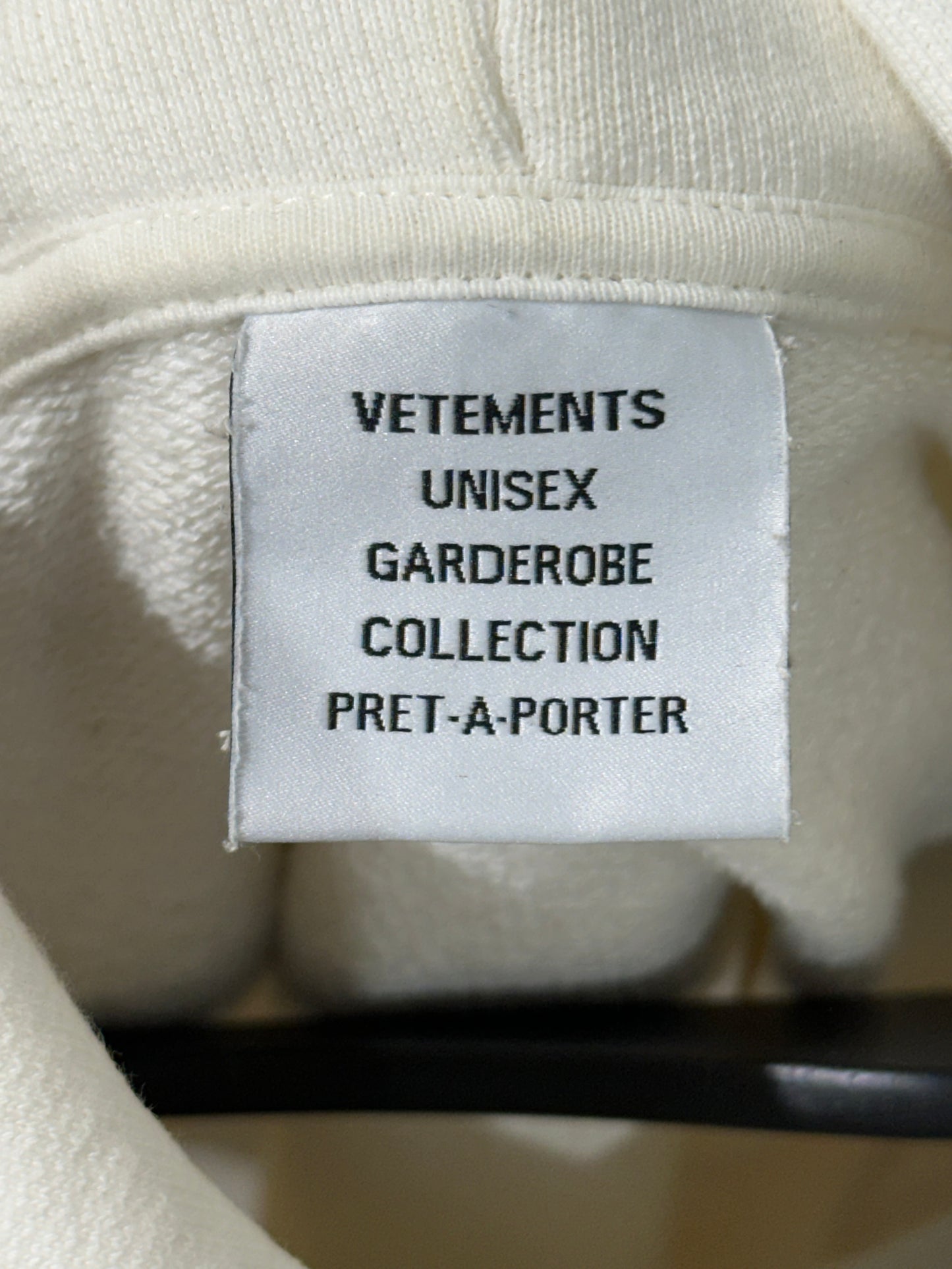 Vetements Sweet Logo Hoodie Size S