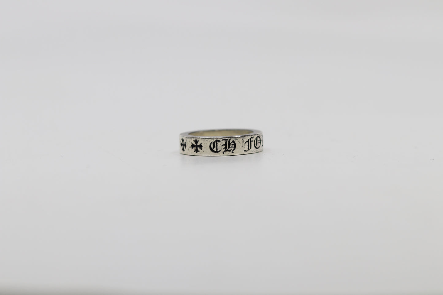 Chrome Hearts “Forever” 6MM Spacer Ring Size 10