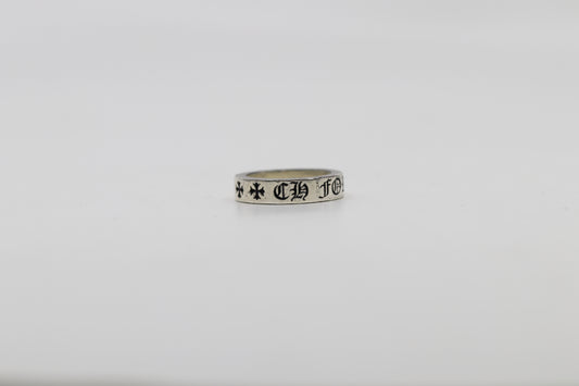 Chrome Hearts “Forever” 6MM Spacer Ring Size 10