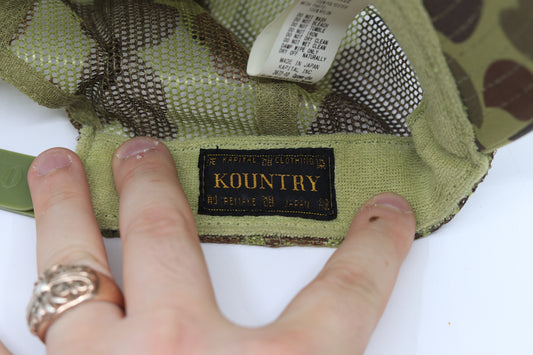 Kapital Denim Men Love Cats Trucker Hat