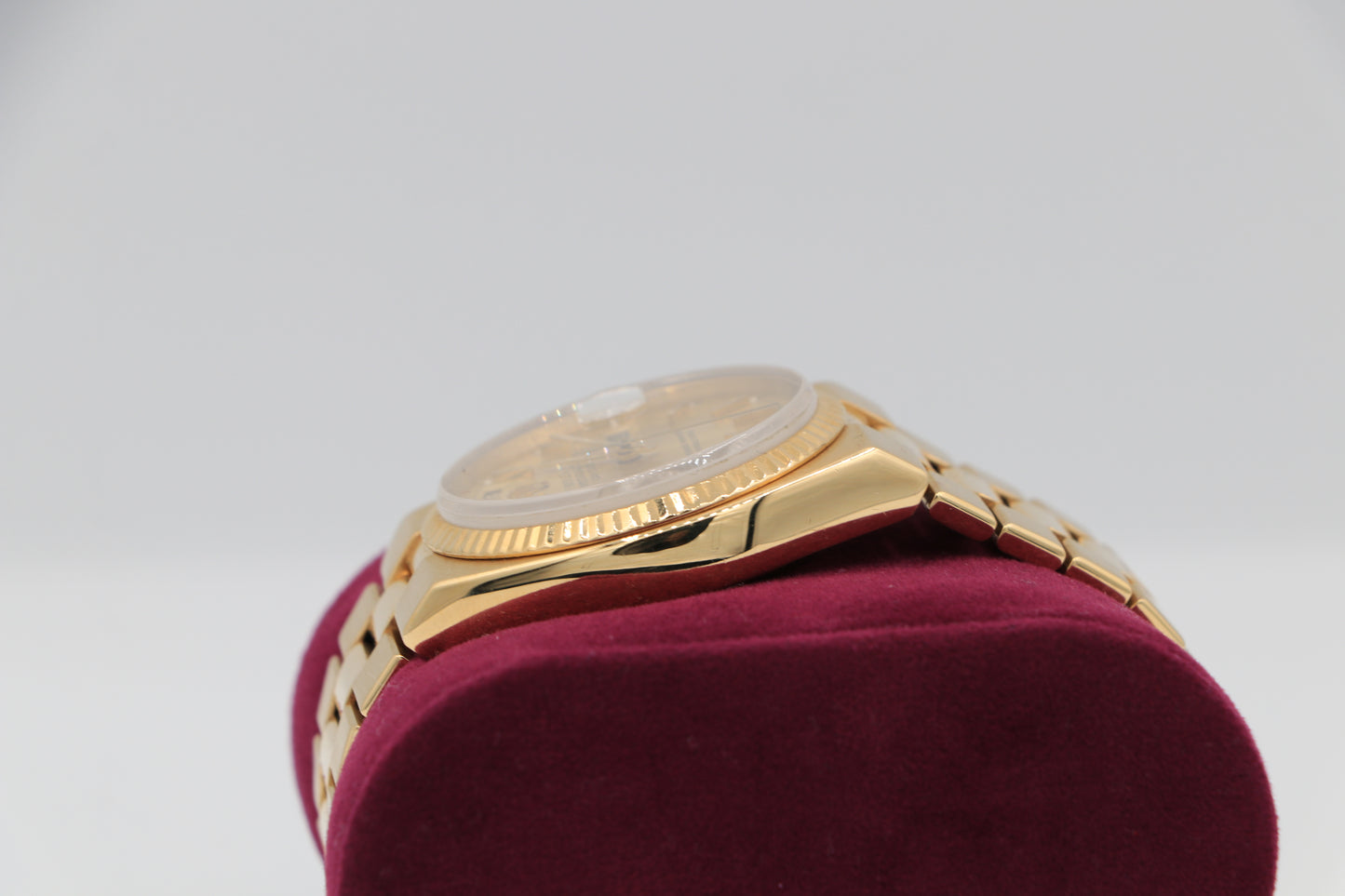 Rolex Day Date Oyster Quartz Champagne Stick Dial