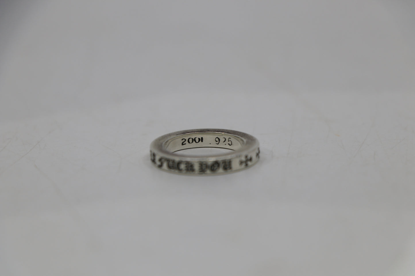 Chrome Hearts LA Exclusive Fuck You 3MM Spacer Ring Size 5
