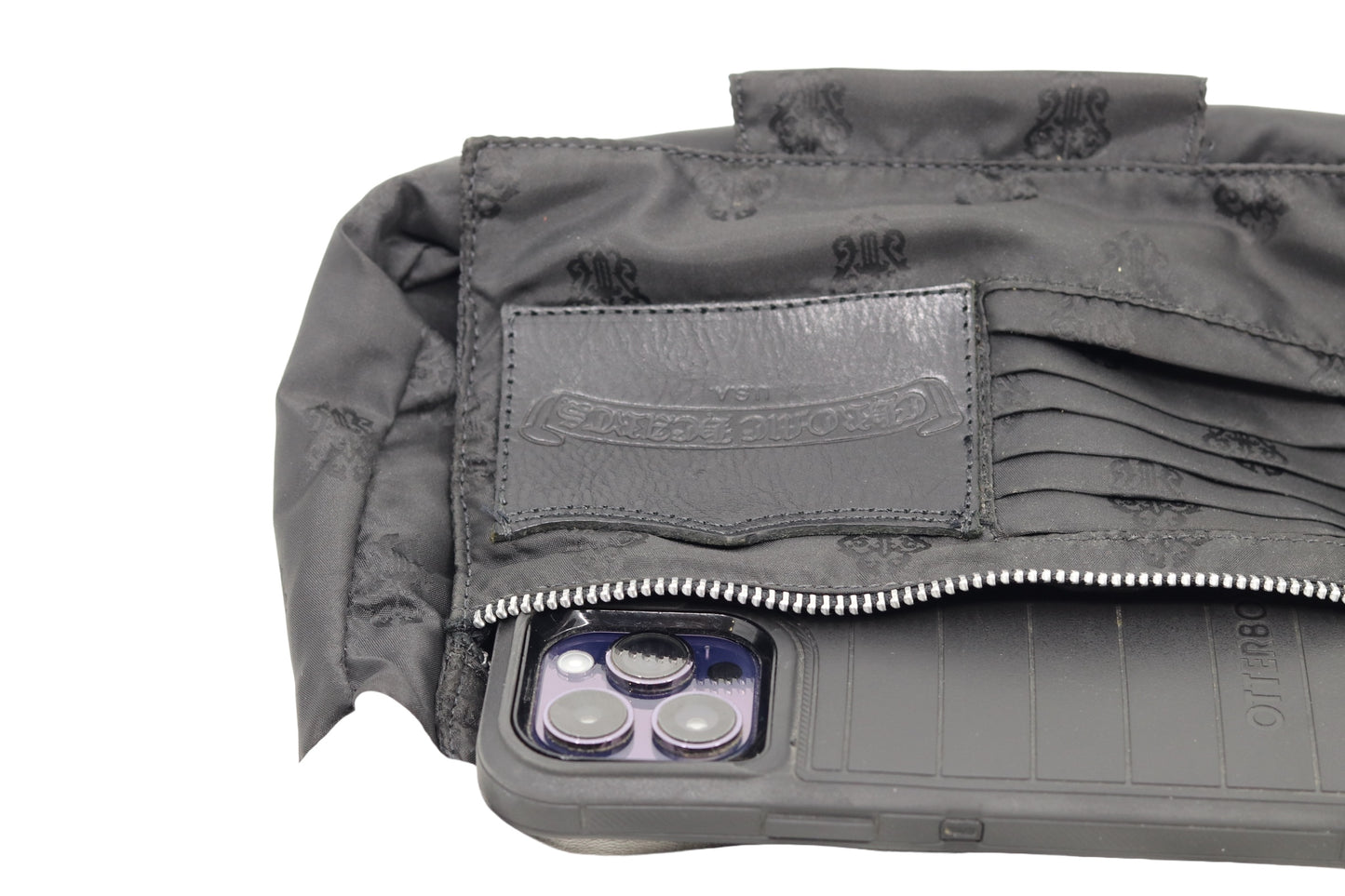 Vintage Chrome Hearts White Leather Bag Circa 2001