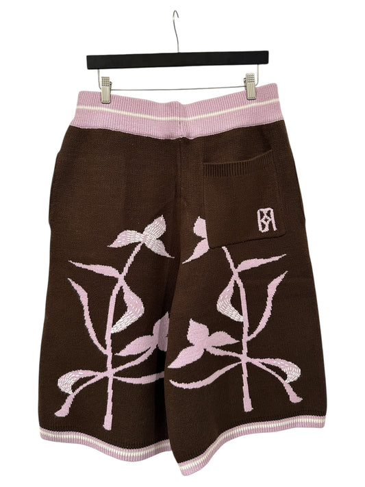 Birth of A Royal Child Iris Flower Knitted Shorts Size L