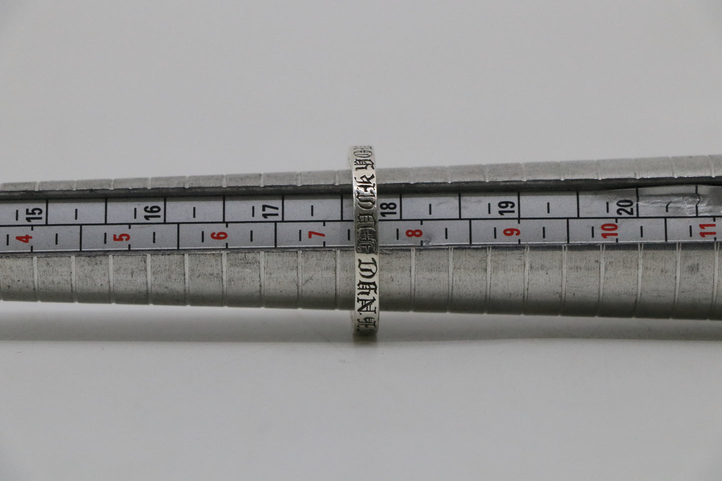 Chrome Hearts 3MM NYC Exclusive Fuck You Spacer Ring Size 7.5