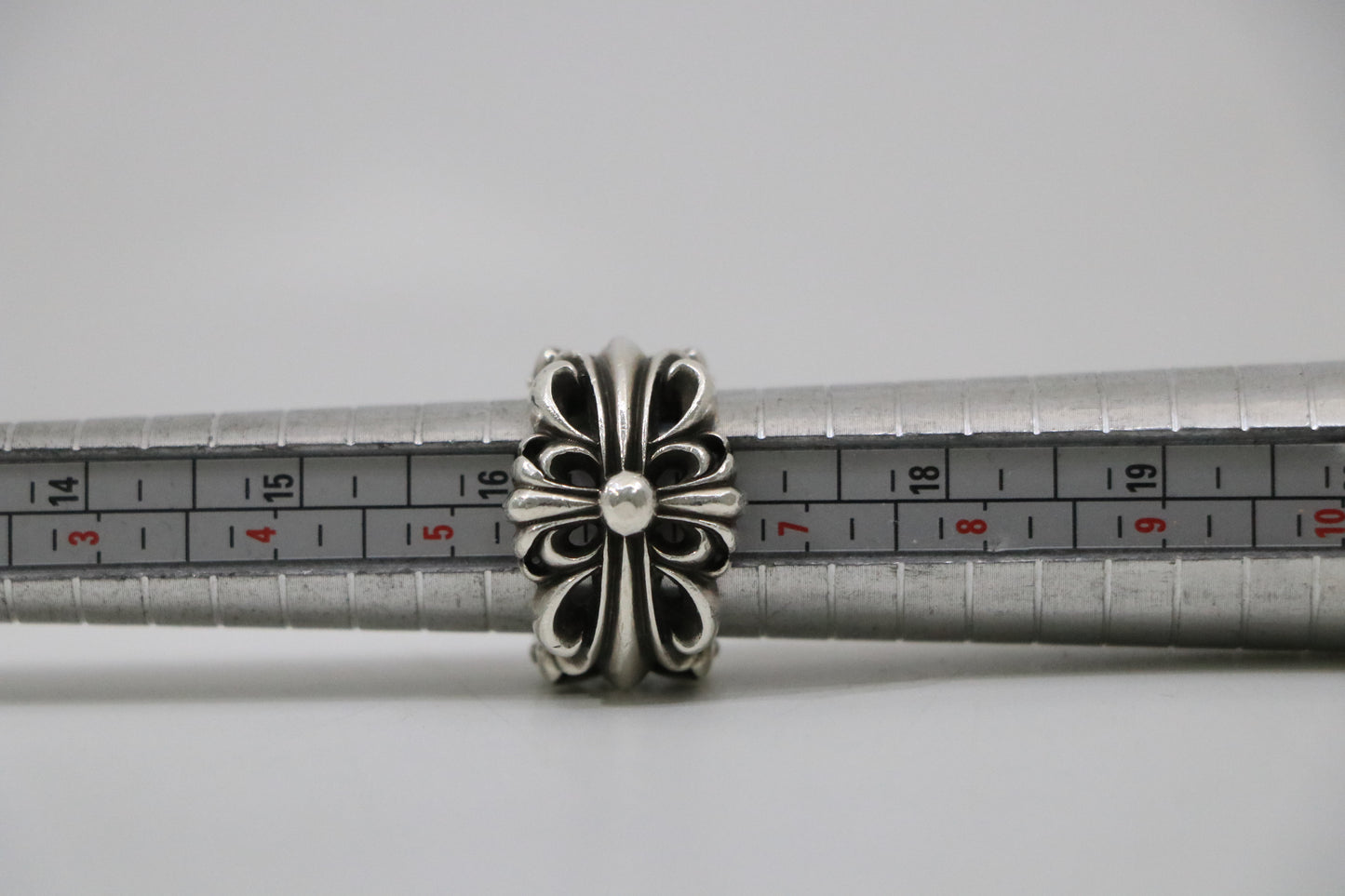 Chrome Hearts Double Floral Ring Size 6 | AVNTGRDNY NYC