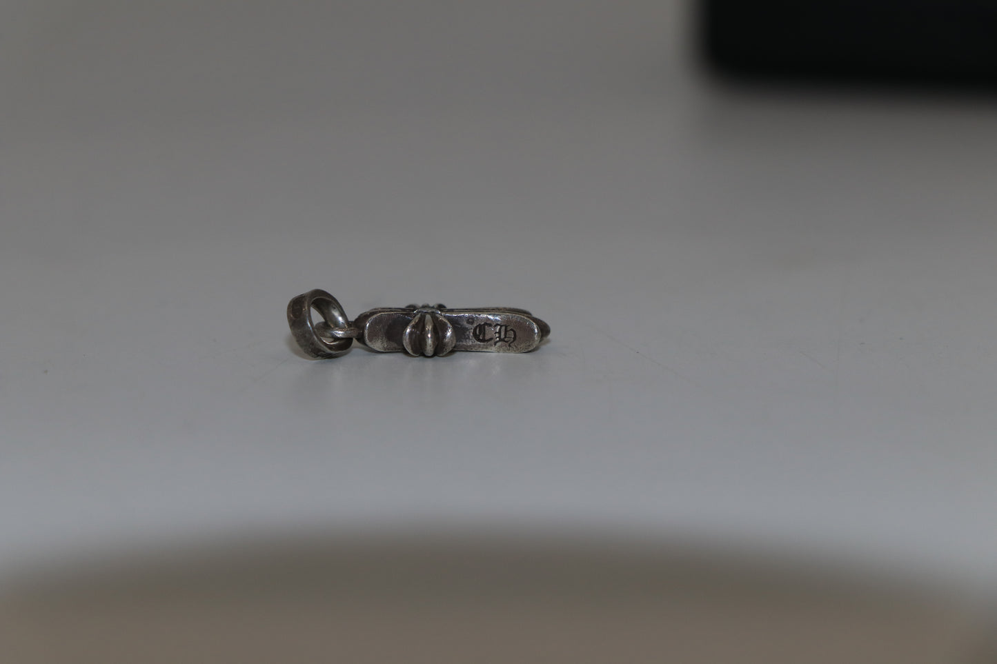 Chrome Hearts Double Sided Diamond Baby Fat Pendant