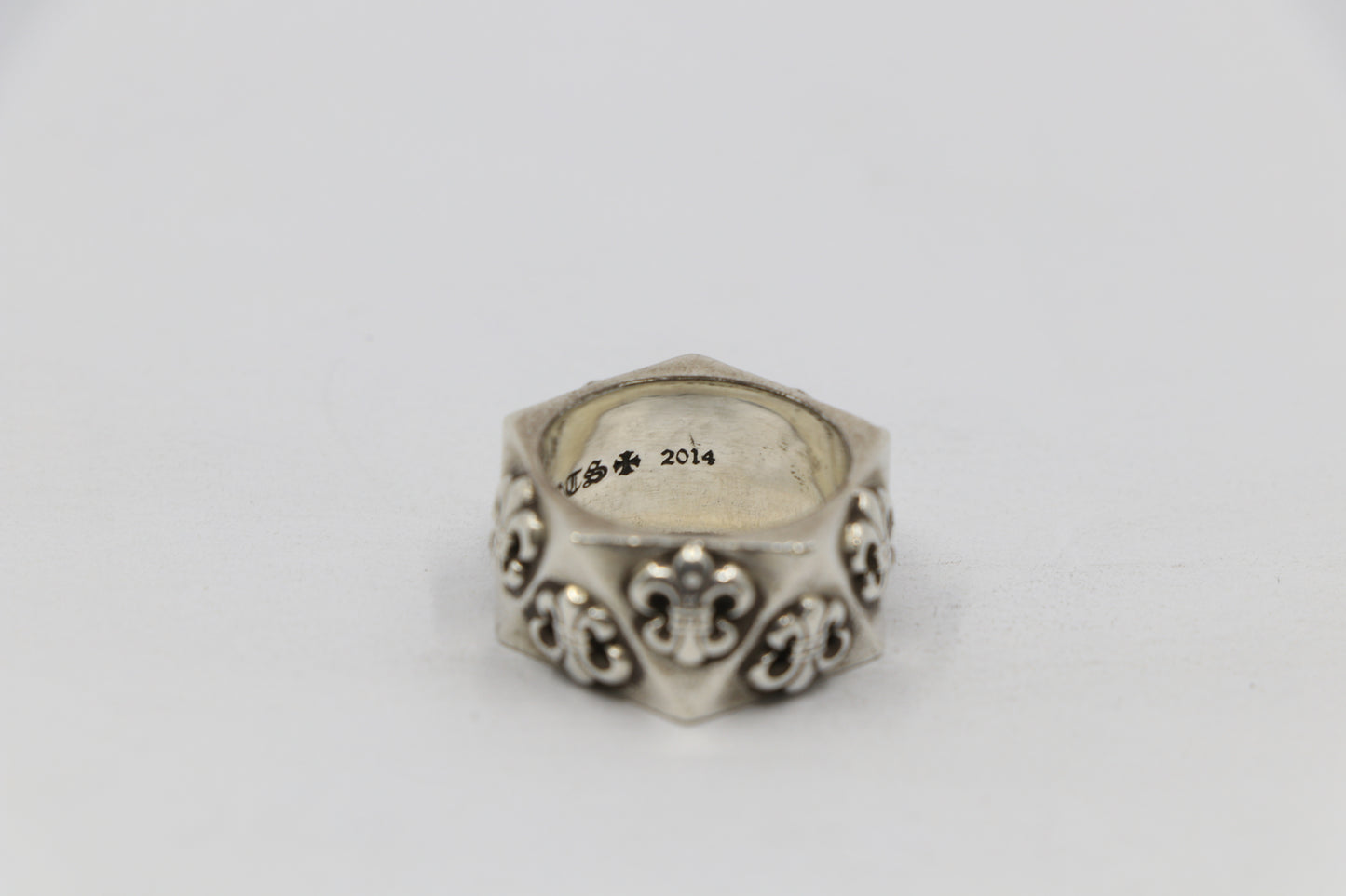Chrome Hearts Pentagon BS Fleur Ring Size 7| AVNTGRDNY NYC
