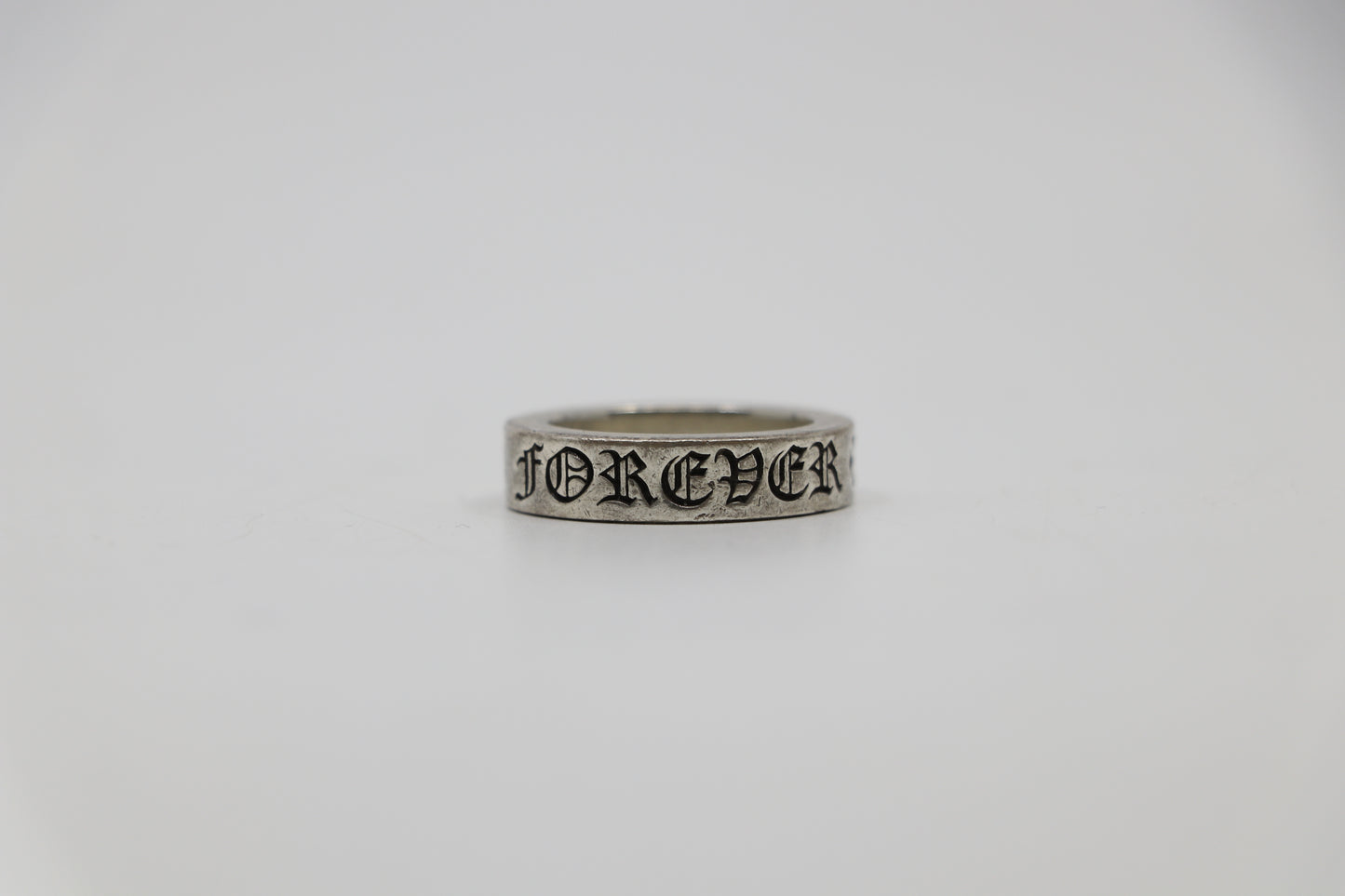 Chrome Hearts “Forever” 6mm Spacer Ring Size 9
