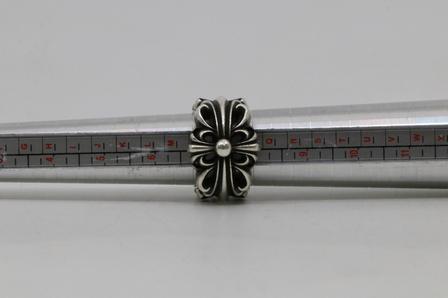 Chrome Hearts Double Floral Ring Size 7.5