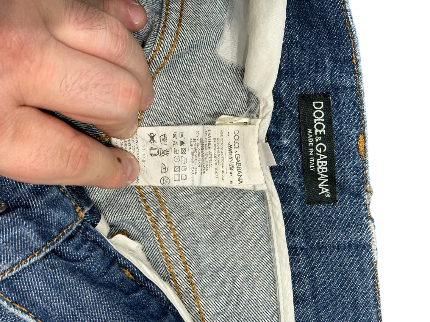 Dolce and Gabbana Vintage 1990’s Jeans Size 30 x 29