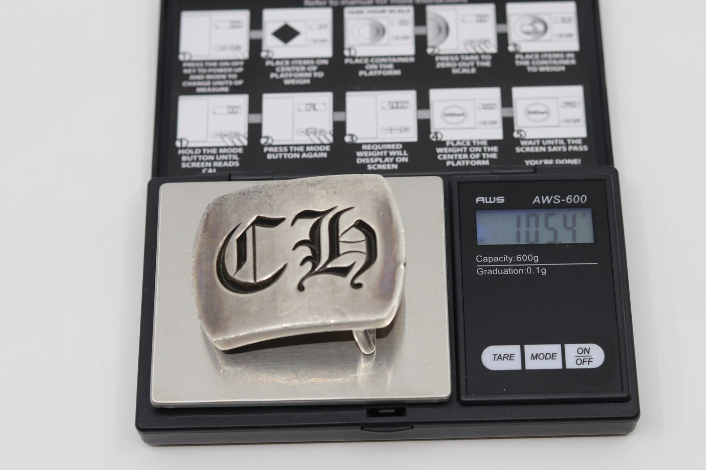 Chrome Hearts Vintage Belt Buckle 1.5in